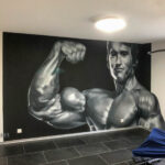 Fitnesszimmer Arnold Schwarzenegger